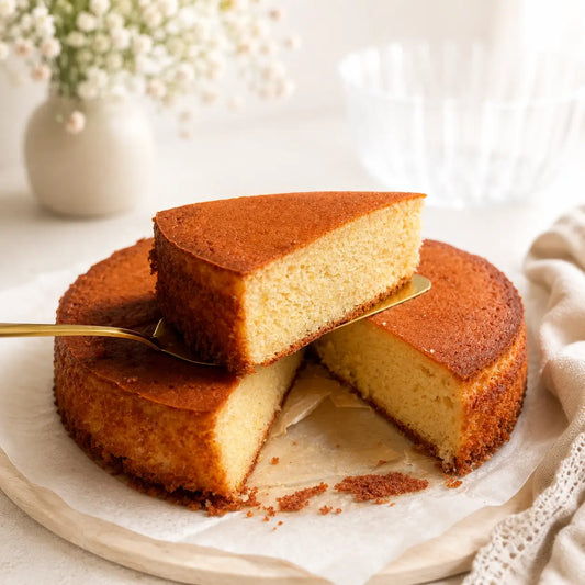 Olive Oil Lemon Keto Cake