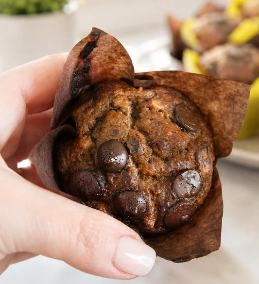 Healthy Banana Muffins