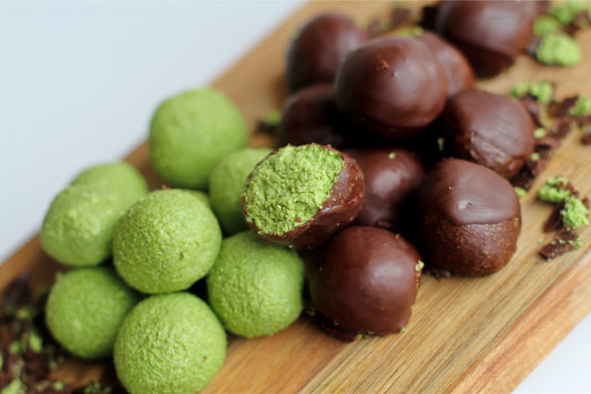 Coconut Matcha Balls