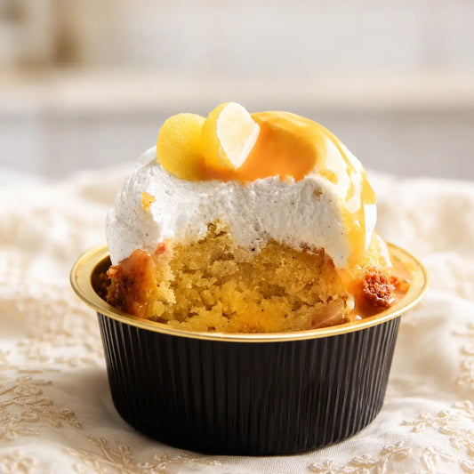 Keto Peach Cobbler Muffins