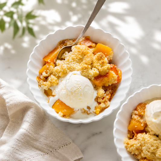 Peach Crumble